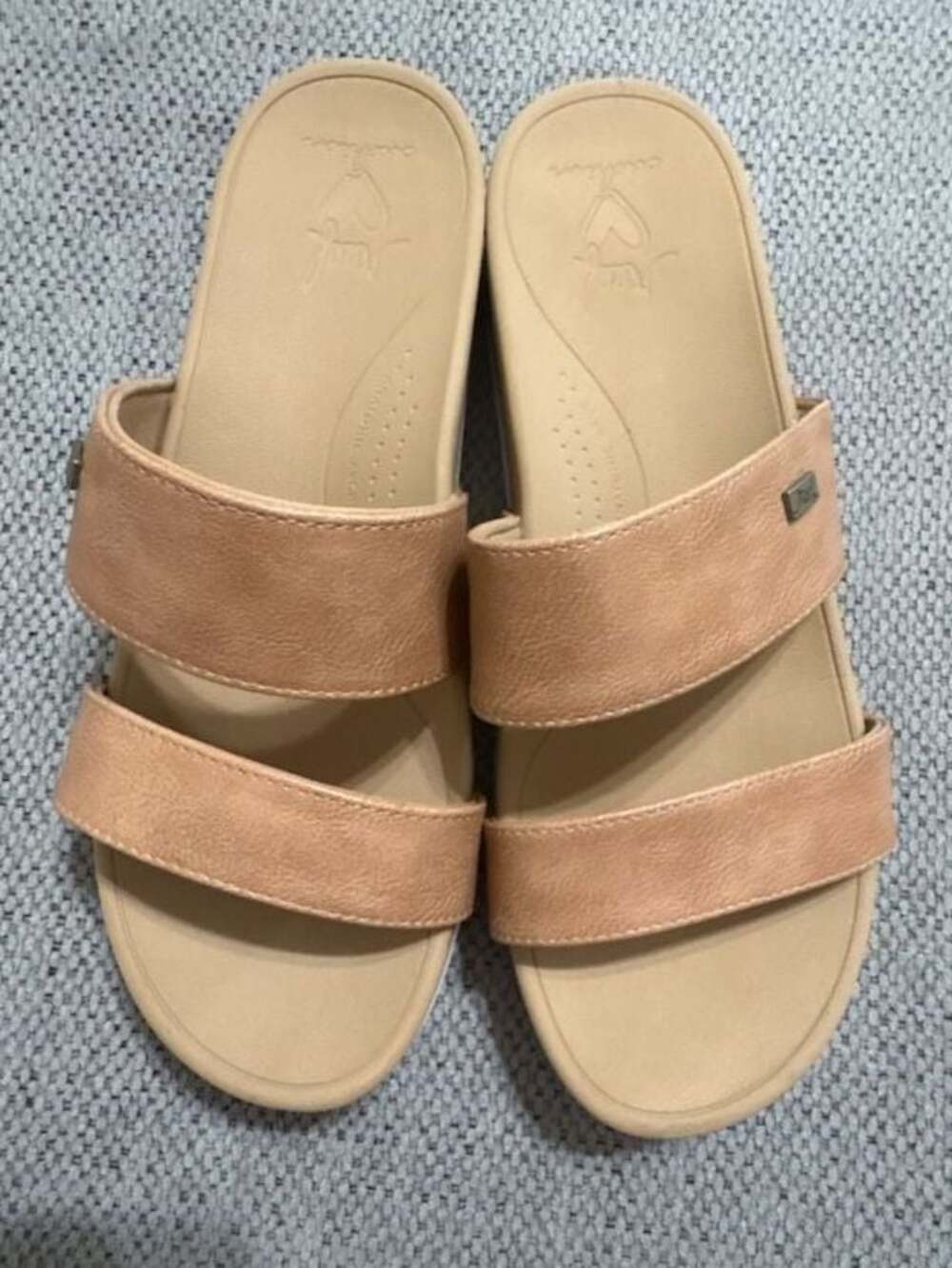 Reef Banded Horizon Hi Platform Slide Sandals